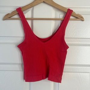 Urban Outfitters cropped ripped tank top